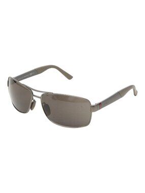 Gucci Sherry Line Double Bridge Sunglasses Eyewear S Gray Acetate Gucci Men main image 3